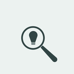 Idea vector icon illustration sign