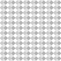 Seamless pattern with ogee ornament. Oriental traditional ornamentation with repeated tile shapes. Ethnic tiles wallpaper. Mosaic motif. Digital paper for textile print, web design. Vector art image.