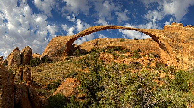 Landscape Arch, Arches National Park, USA