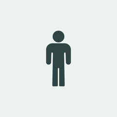 man vector icon illustration sign 