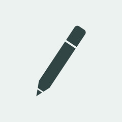 Stylus pen vector icon illustration sign