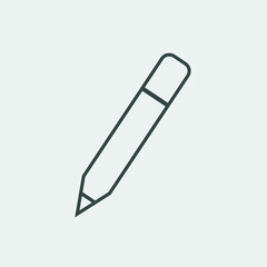 Stylus pen vector icon illustration sign