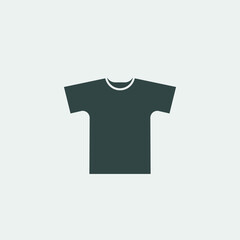 T shirt vector icon illustration sign