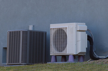 air compressor of an air conditioning system cool unit