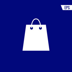 Store bag vector icon illustration sign