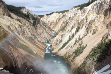 river in the mountains