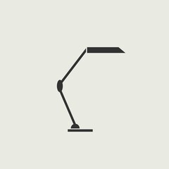 Table_lamp vector icon illustration sign