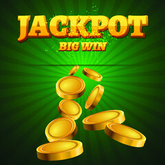 Winner Jackpot Big Win Golden Coins