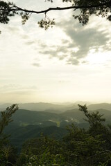 八百津町　見行山山頂からの風景