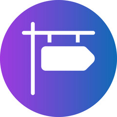 direction gradient icon