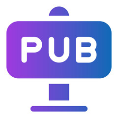 pub gradient icon