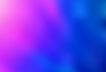 Fototapeta premium Light Pink, Blue vector abstract blurred layout.