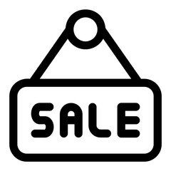 sale line icon