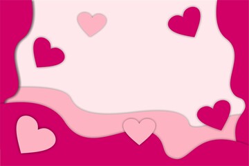 abstract background wave purple beautifull valentine days