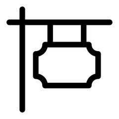 signage line icon
