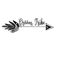 groom tribe inspirational quotes, motivational positive quotes, silhouette arts lettering design