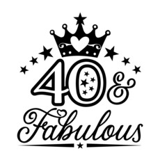 40 fabulous birthday inspirational quotes, motivational positive quotes, silhouette arts lettering design