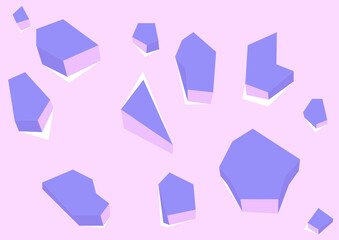 Abstract trendy colorful element background