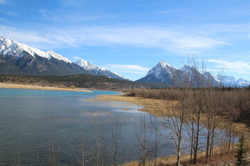 lake reflection, Nordegg, Alberta