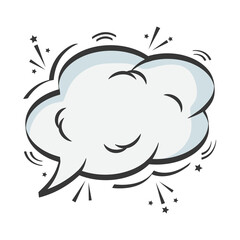 dialog balloon pop art