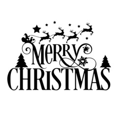 merry christmas inspirational quotes, motivational positive quotes, silhouette arts lettering design