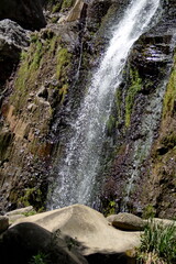 Taxopamba Waterfall outside of Otavalo, Ecuador