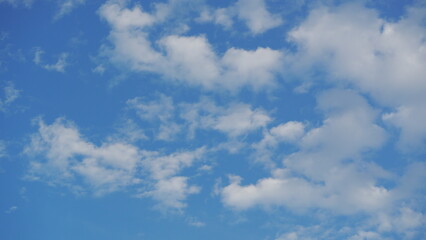 blue sky with clouds