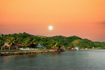 Obraz premium island coastline