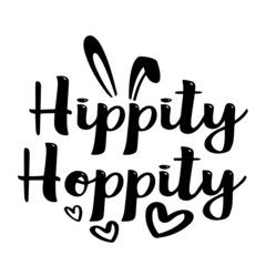 hippity hoppity inspirational quotes, motivational positive quotes, silhouette arts lettering design