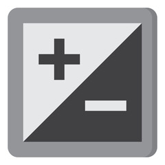 exposure flat style icon
