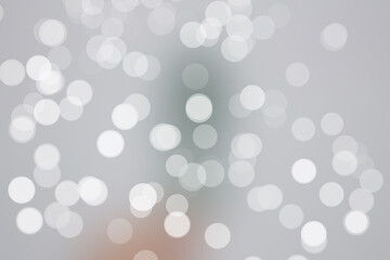 white bokeh background abstract illustration design shape sparkle lights