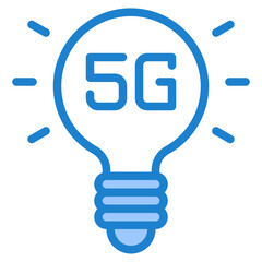 5g blue style icon