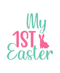Easter SVG Bundle, Easter SVG, Happy Easter Bundle Svg, Christian Svg, Bunny Svg, Cut Files for Cricut, Silhouette, Digital File, Bunny Svg, Easter Svg Bundle, Happy EAater SVG Quotes Cut Files, Easte