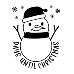 days until christmas inspirational quotes, motivational positive quotes, silhouette arts lettering design