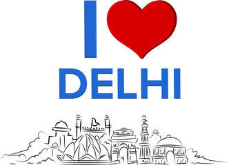 Delhi the capital of India is a place for tourists