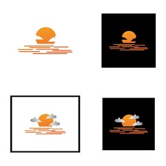 Sun Vector illustration Icon template design