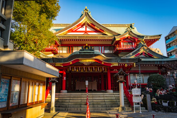 Naklejka premium 神社