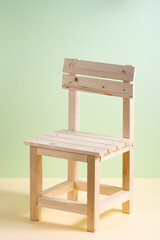 wooden toy chair