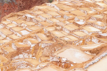 ペルーのマラス塩田