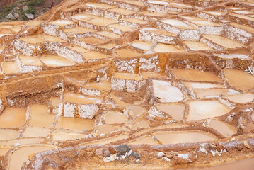 ペルーのマラス塩田