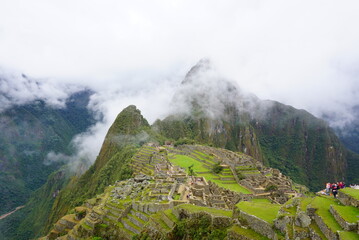 ペルーの世界遺産マチュピチュ遺跡