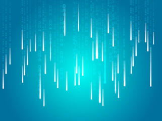 DNA code virus illustration	