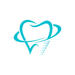 Dental  logo template, Dental Care logo designs vector, Health Dent Logo design vector template linear style