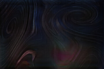 暗い闇のような墨流し風マーブリング模様