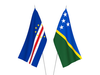 Solomon Islands and Republic of Cabo Verde flags
