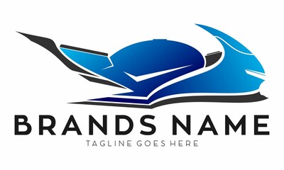 Racing bike illustration vector design