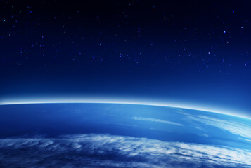 View of the Earth from space