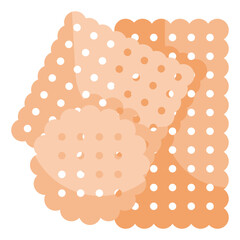 biscuit flat icon