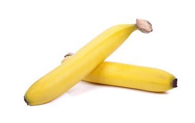 bananas isolated on the white background