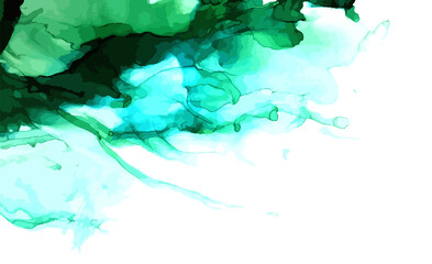 background from blots. Alcohol ink. Resin art Vector illustration